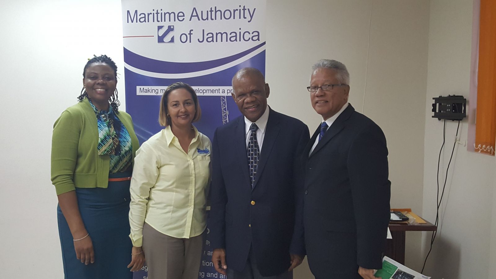 Jamaican High Commissioner Designate Visits MAJ